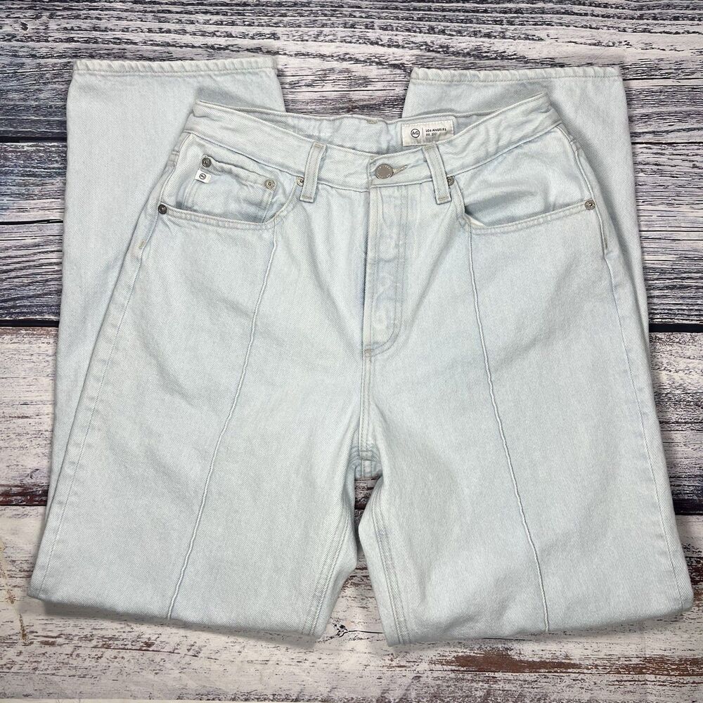 AG Adriano Goldschmied Clive Pintuck High Rise Jeans Women’s Size 29 - Picture 2 of 7